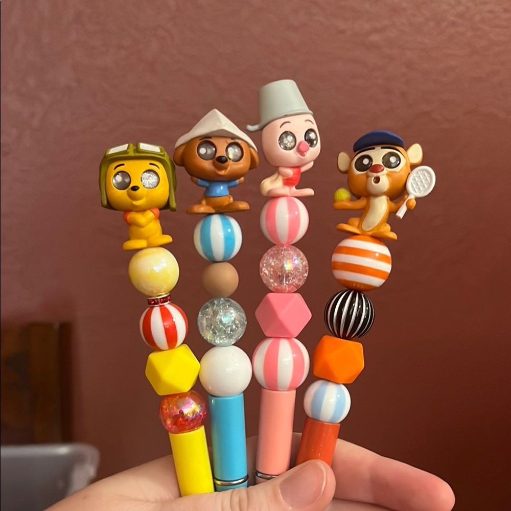 Winnie the Pooh and Friends Pen Set Handcrafted